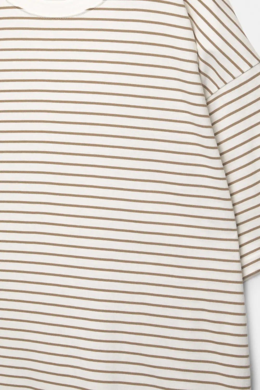 Striped boxy-fit T-shirt