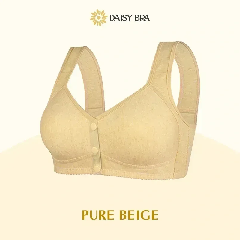 10-Pack Women's Bra - Comfortable & Convenient Front Button Bra