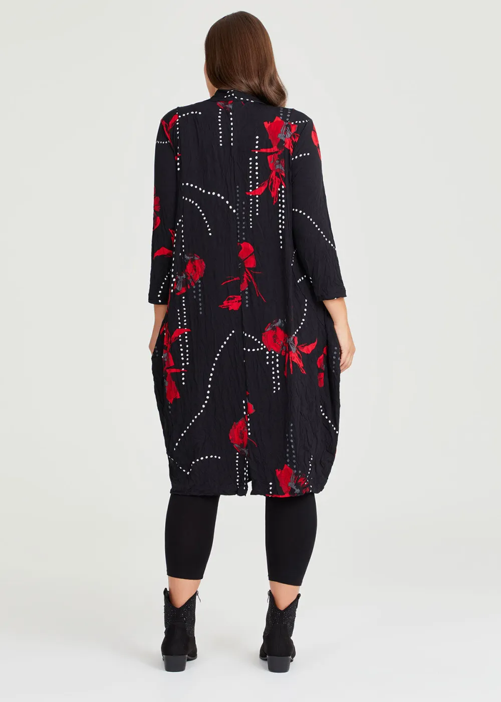 Poppy V-neck Luna Tulip Dress