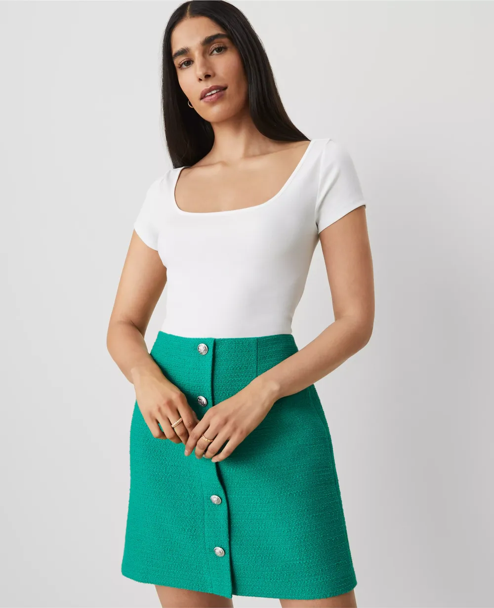Square Neck Tee