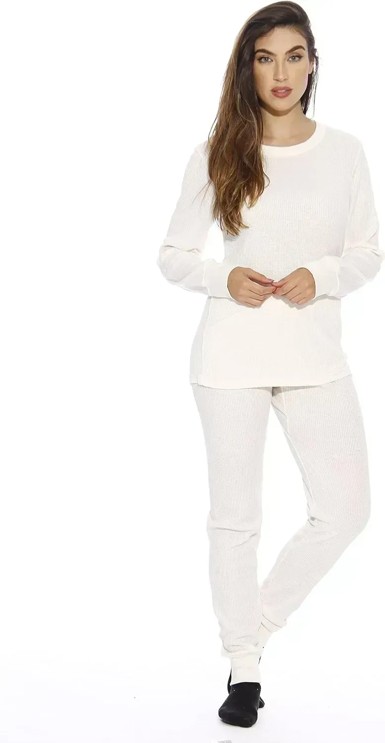 Women's Thermal Underwear Pajamas Set
