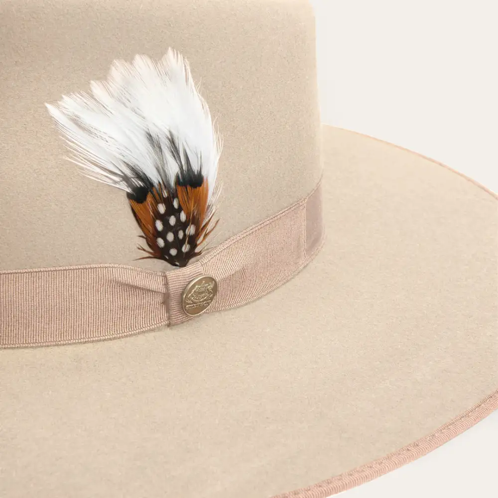 Midtown Wide Flat Brim Hat