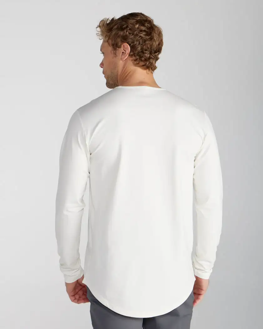 Drop-Cut Long Sleeve: Lux