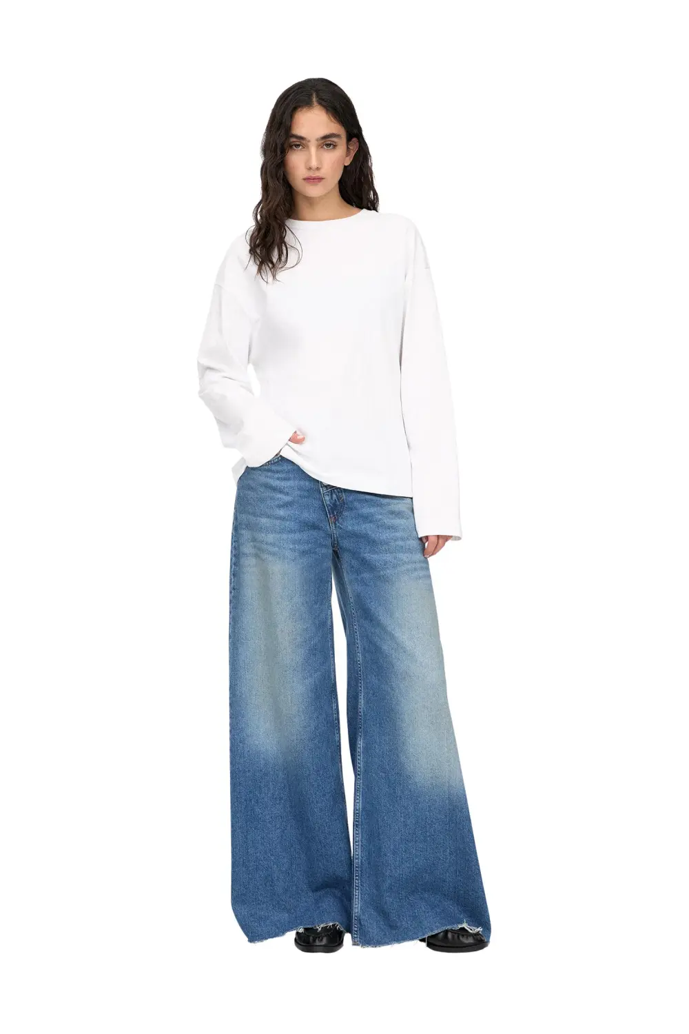 Camiseta manga larga oversize