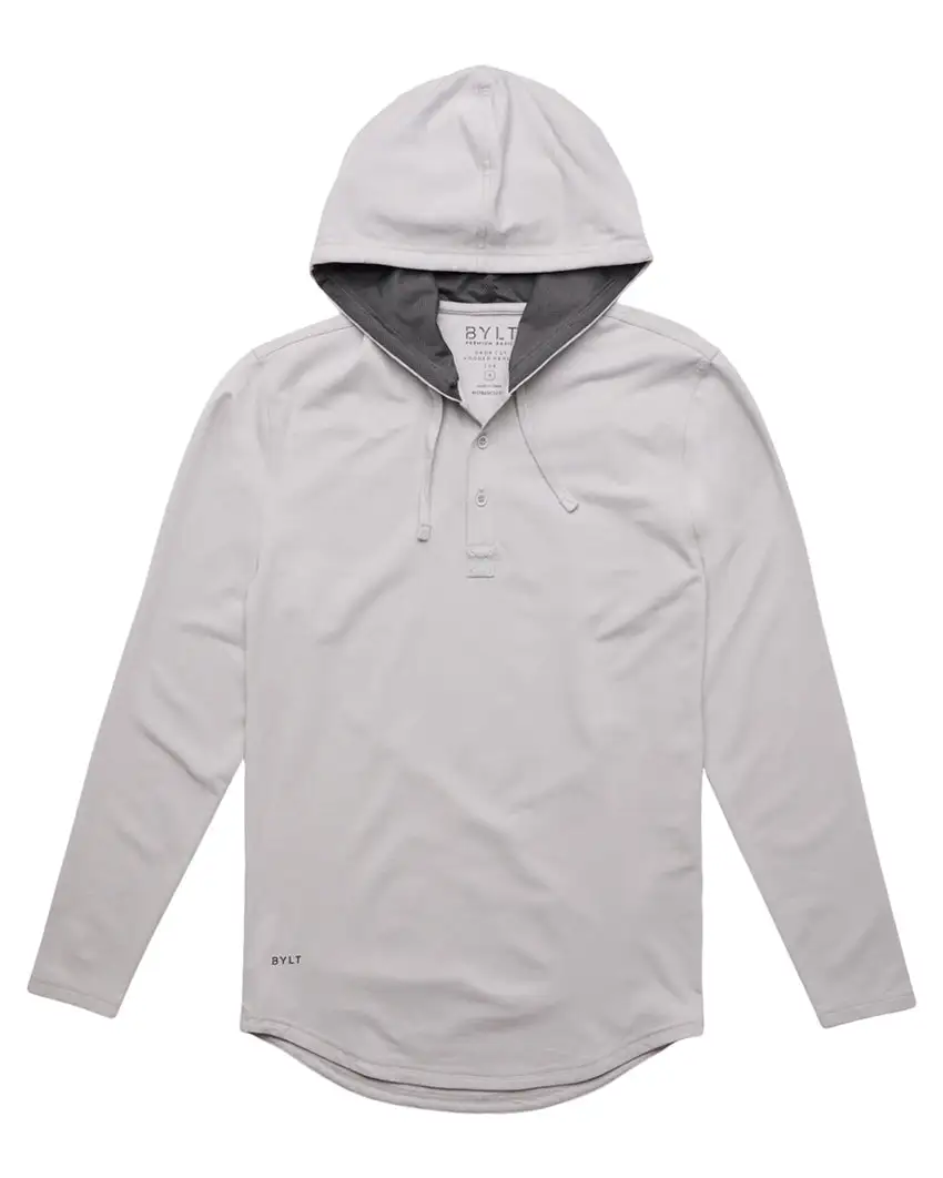 Drop-Cut: Lux Hooded Henley