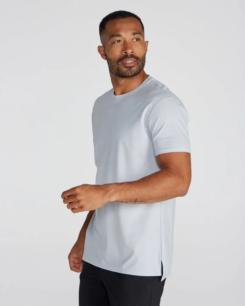Limitless Short Sleeve Split Hem