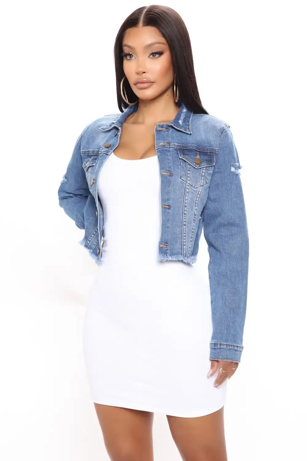 Crop It Out Jacket - Medium