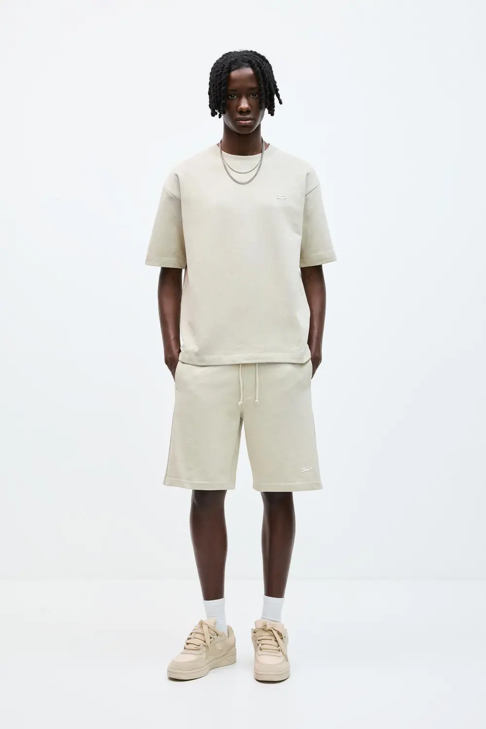 Short sleeve sweatshirt