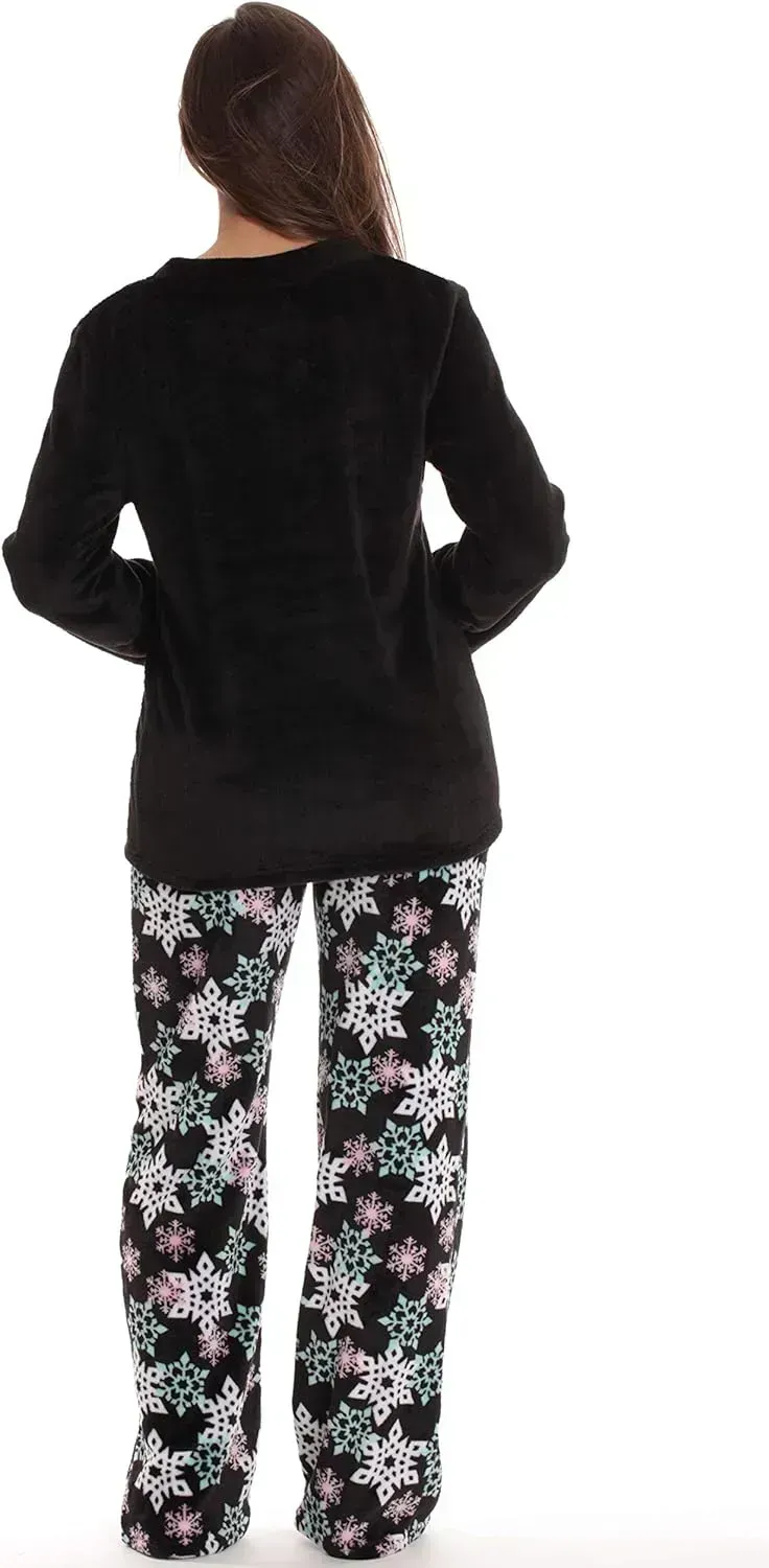 Plush Pajama Sets for Women