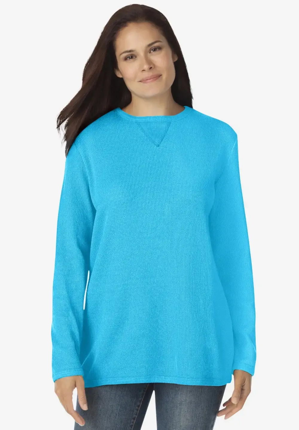Waffle Thermal Sweatshirt