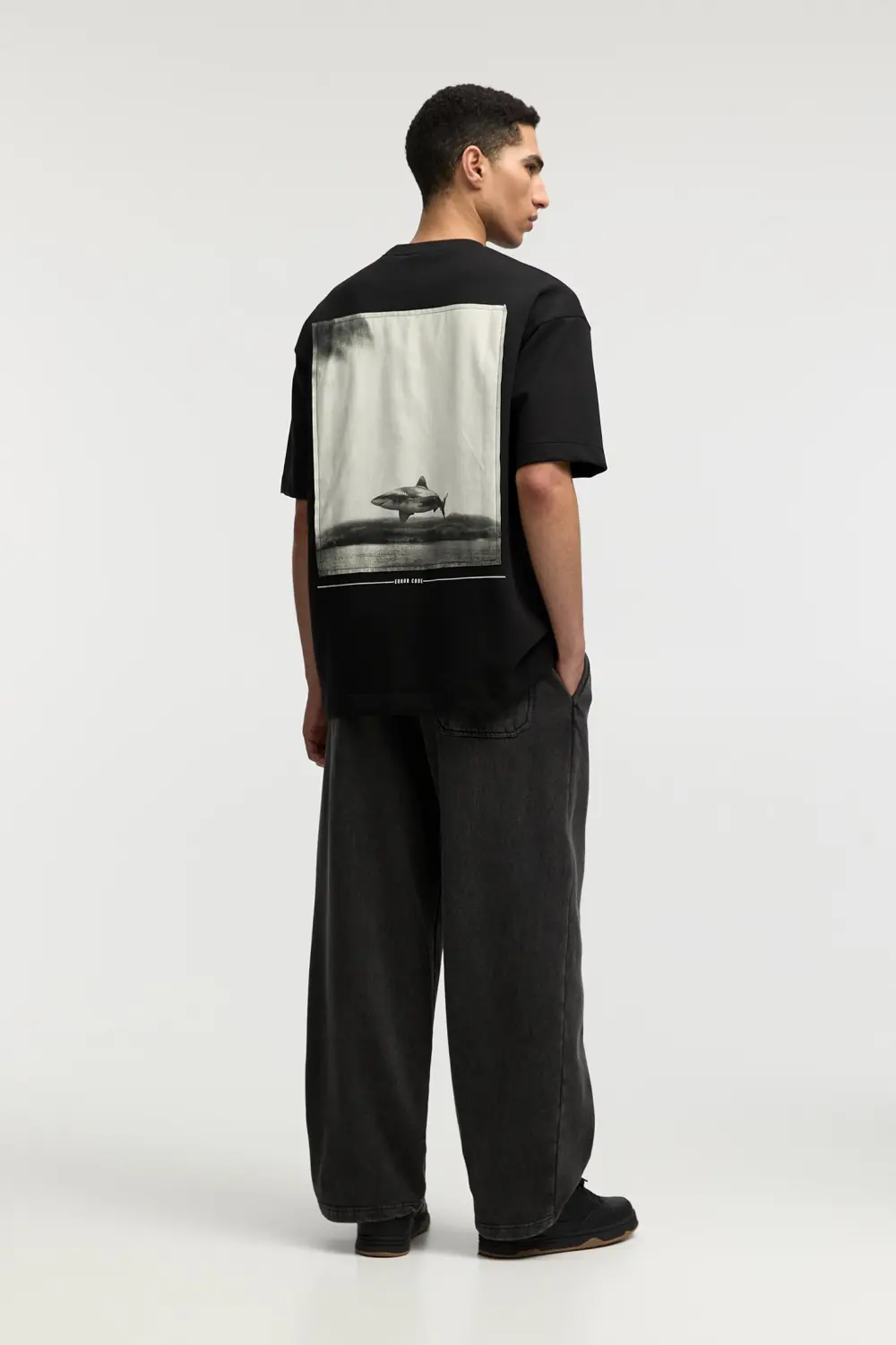 Short sleeve sweatshirt