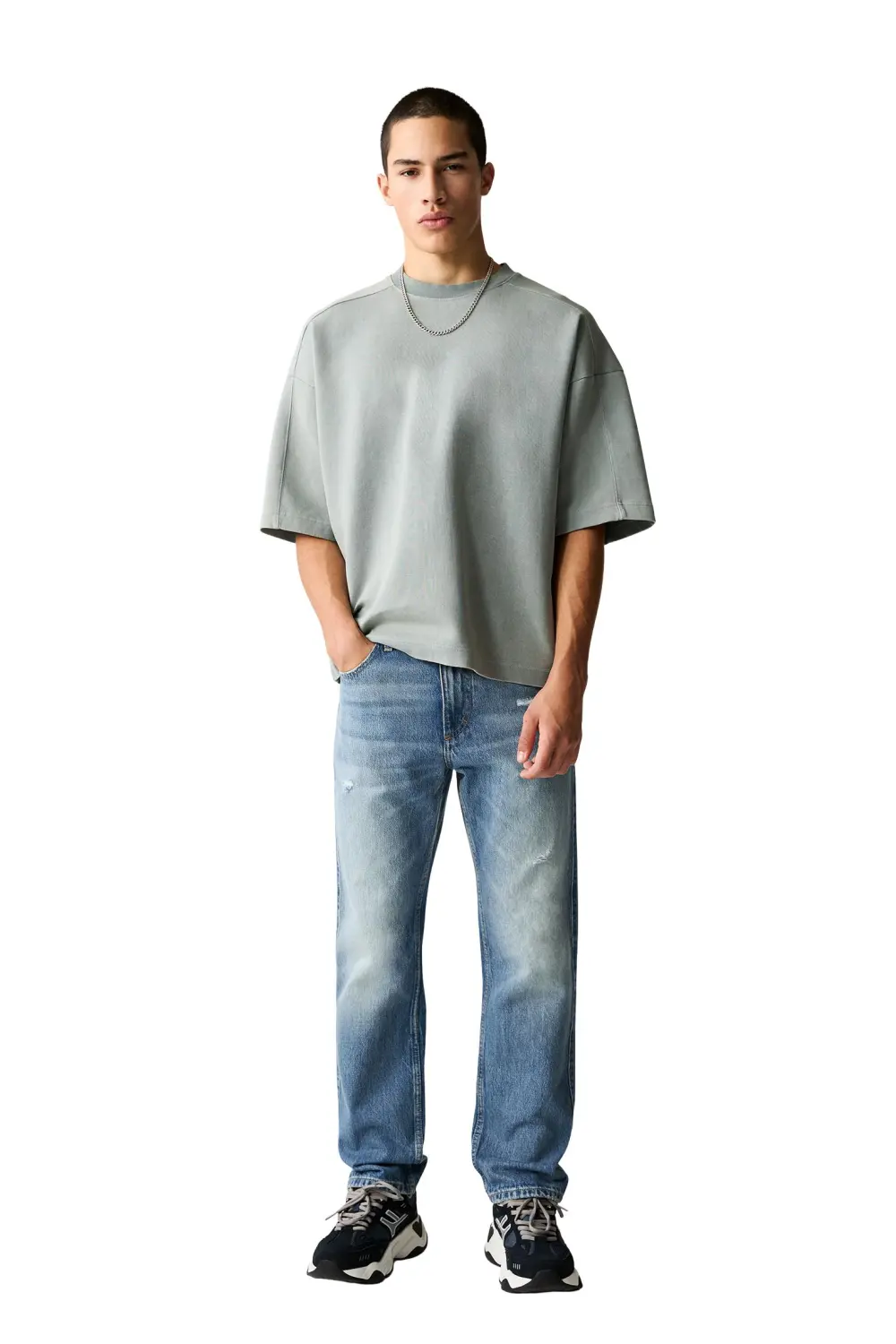Straight fit vintage jeans