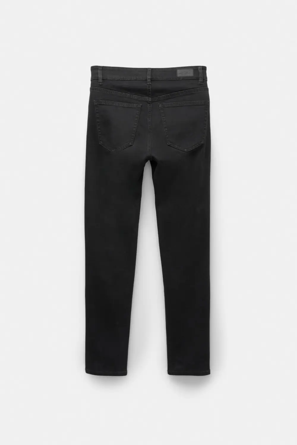 Jeans skinny tiro medio