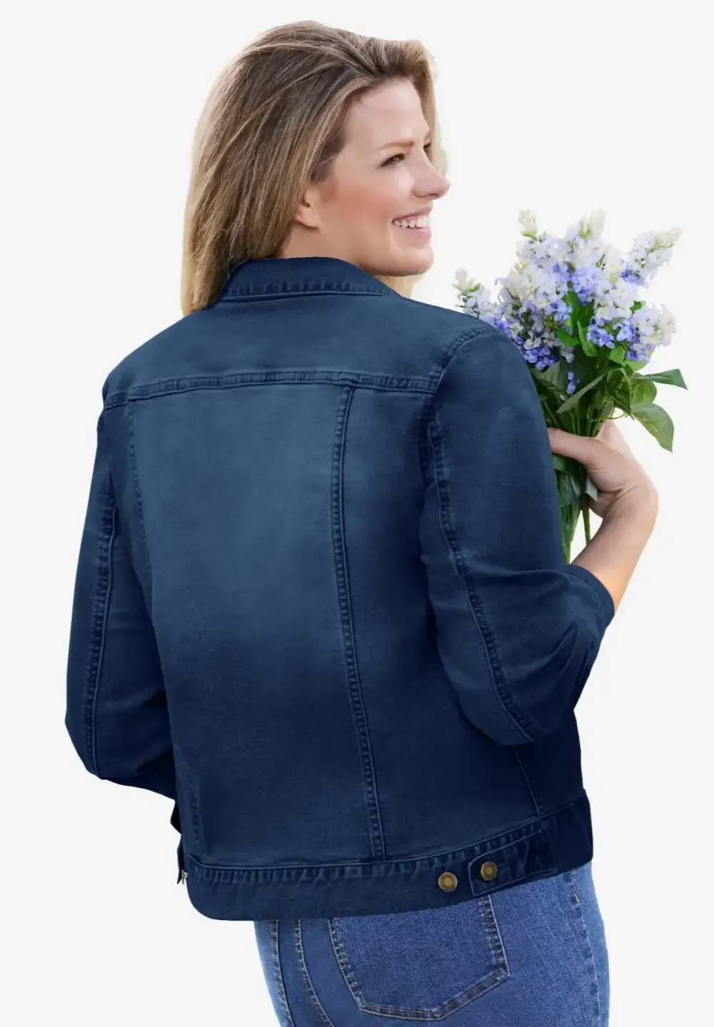 Stretch Denim Jacket