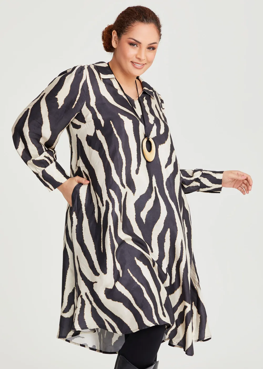 Natural Zebra Brighter Days Dress