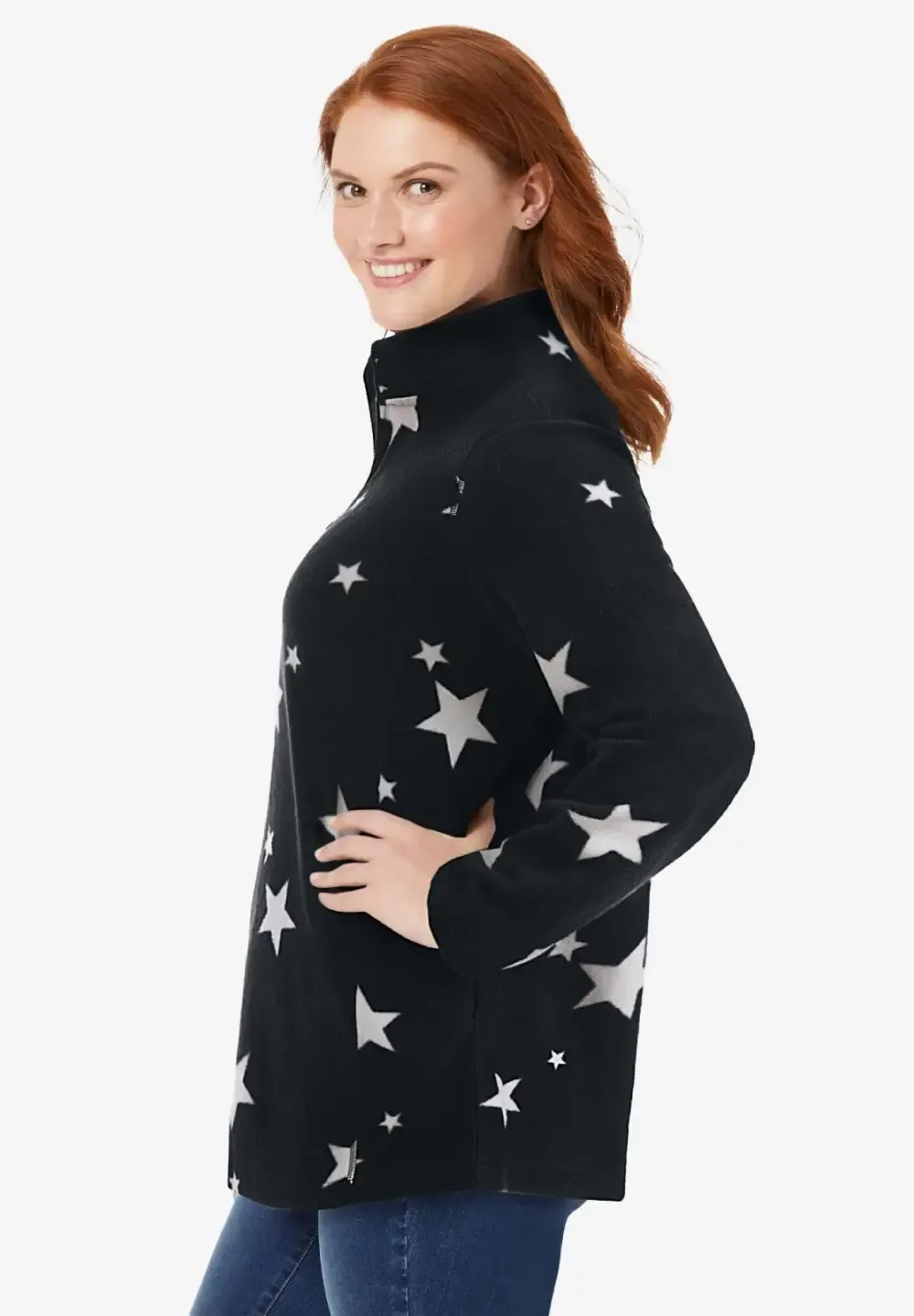 Microfleece Quarter-Zip Pullover