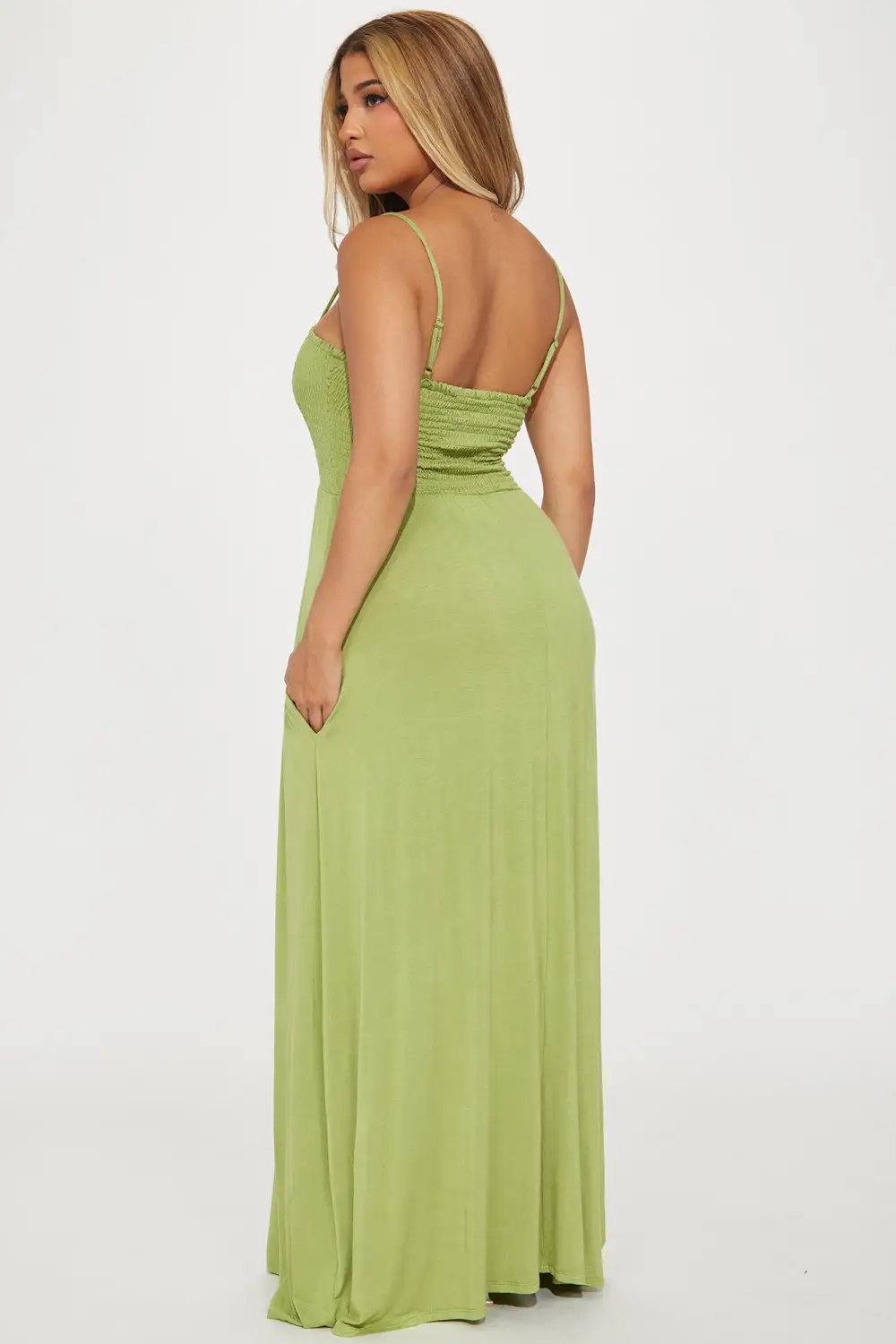 Holly Maxi Dress - Olive