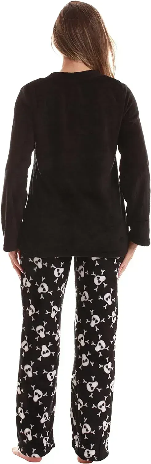 Plush Pajama Sets for Women