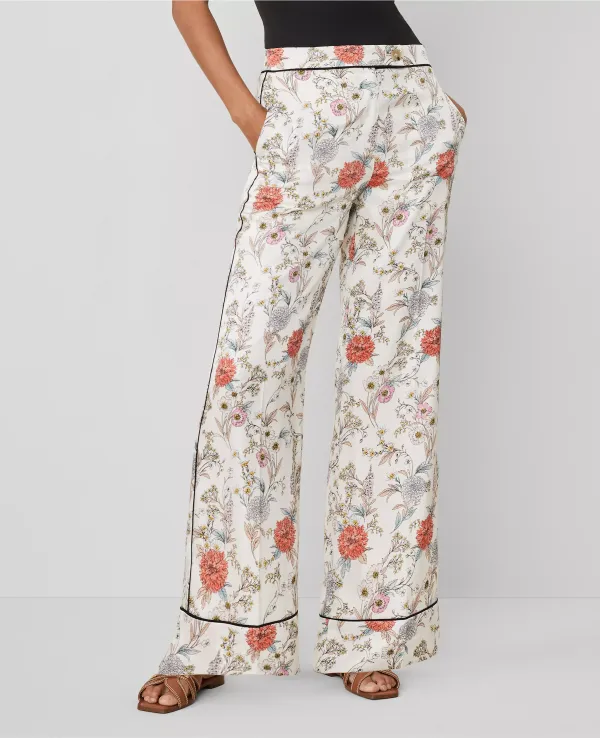 The Trouser Pant in Floral