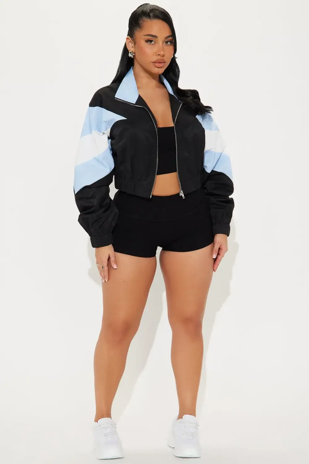Fierce Flex Active Jacket - Black/combo