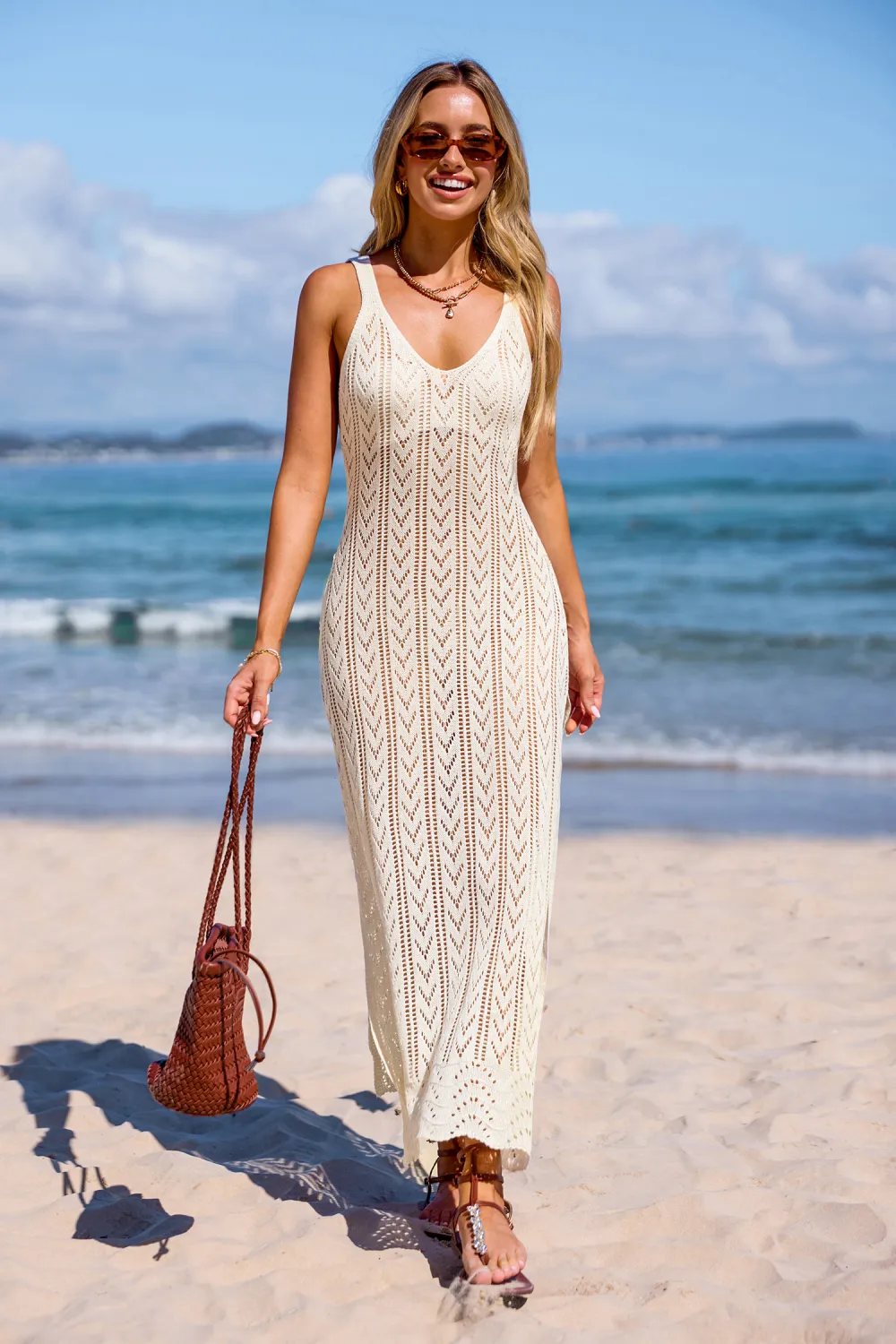 Sundown Goddess Cover-Up Maxi Dress