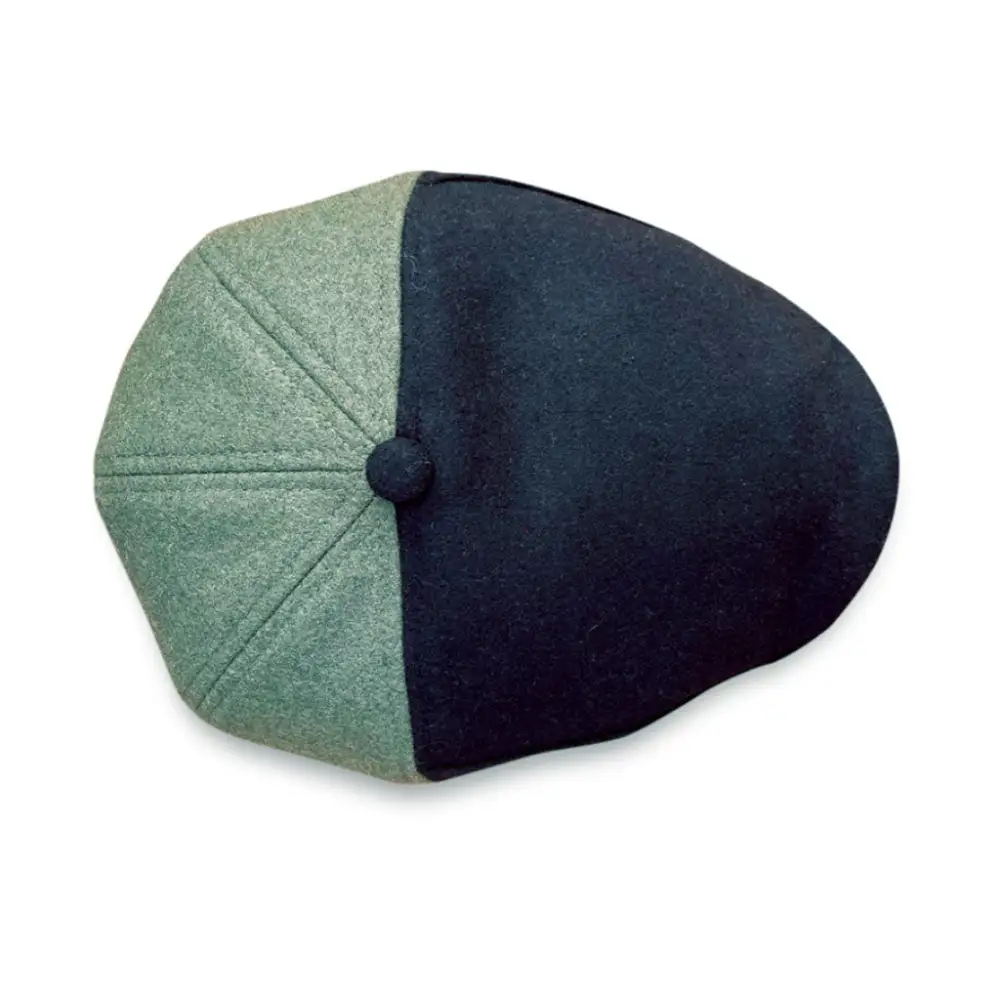 The Limerick Boston Scally Cap - Dorchester Green & Black