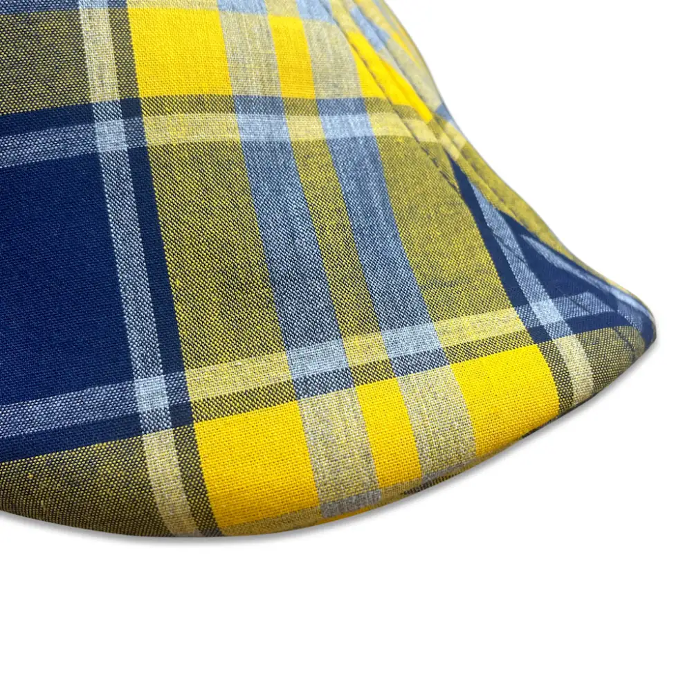 The Sweetwater Plaid Trainer Boston Scally Cap - Goldwater