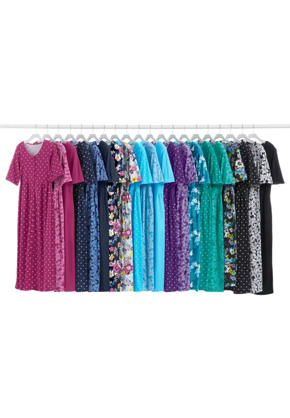 Button-Front Essential Dress