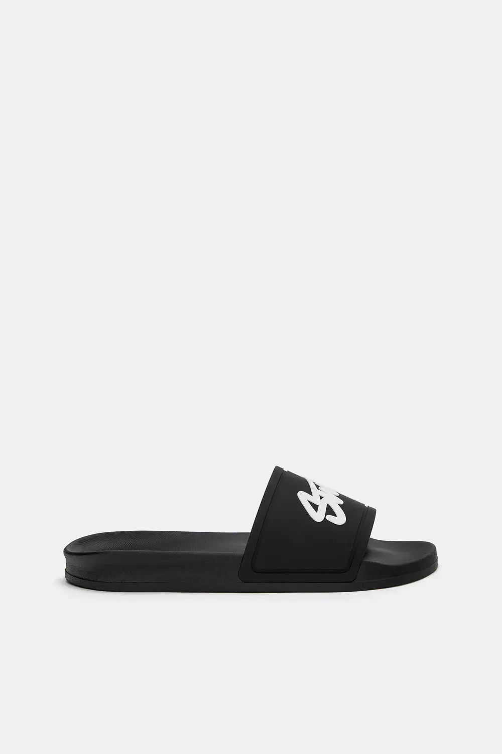 Rubberized STWD slider sandals