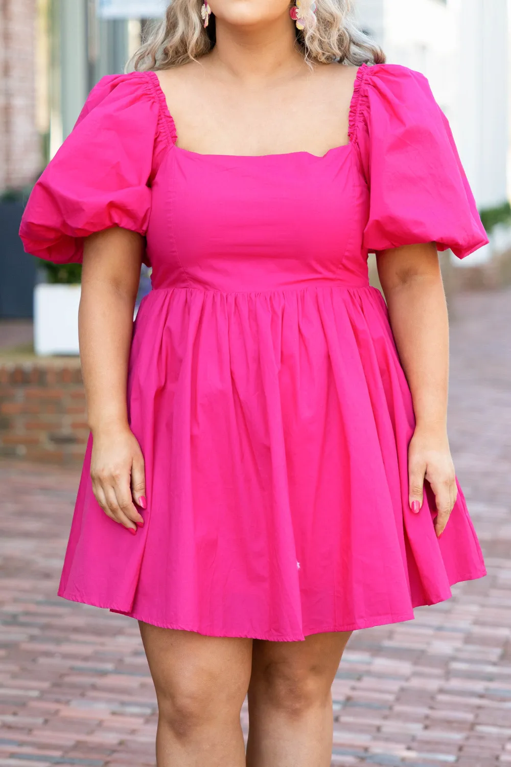 Our Love Is Beautiful Dress, Fuchsia