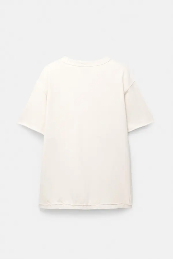 Short sleeve sweatshirt