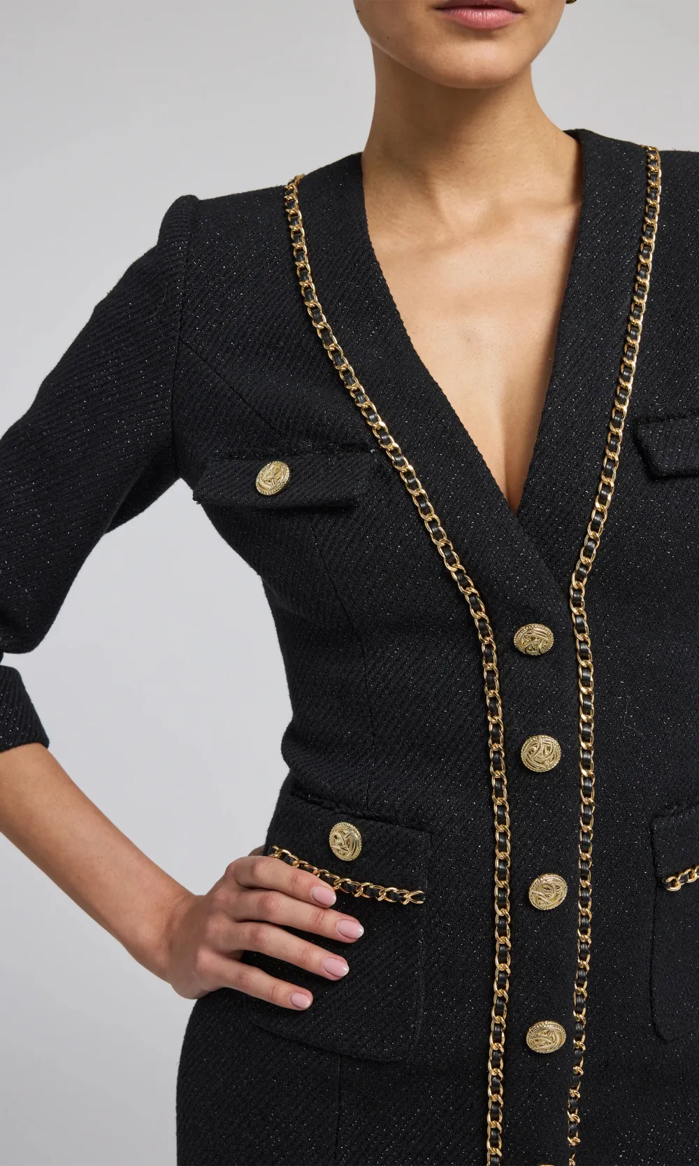 Sandrine Tweed Dress