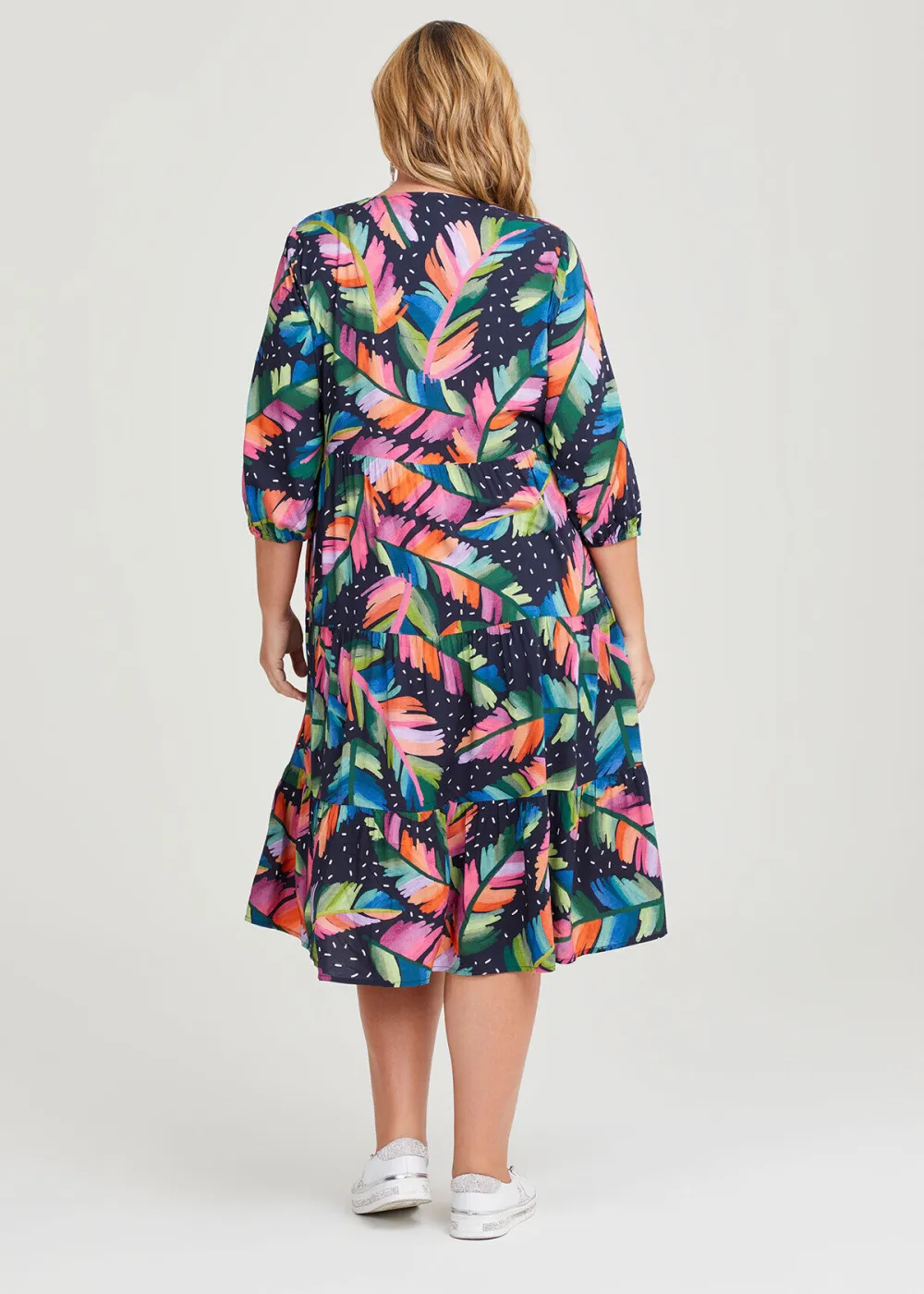 Natural Dreamy Tropics Dress