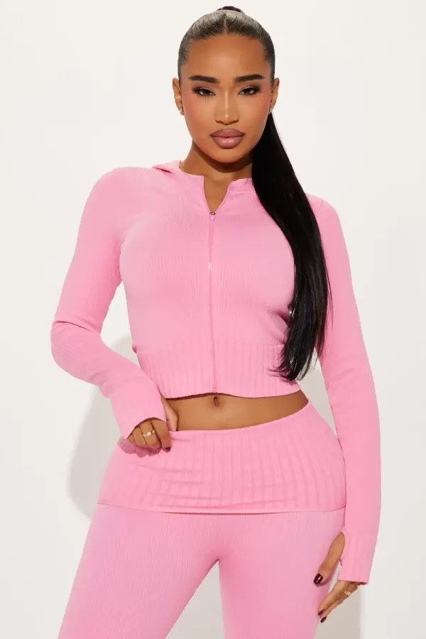Power Up Effortless Seamless Active Set - Bubblegum Pink