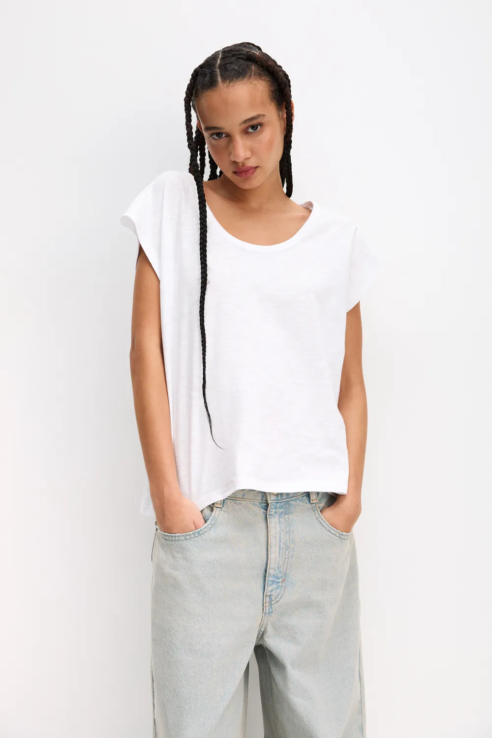 Camiseta manga sisa