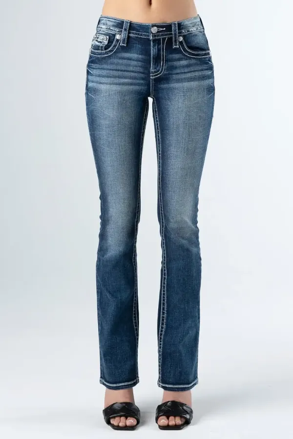 Aztec Geometric Bootcut