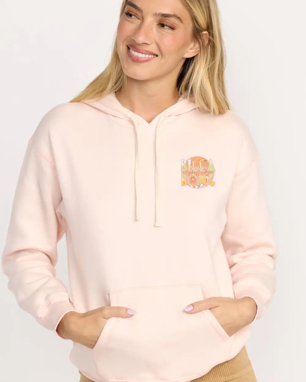 All Good In Summer Hoodie - Light Peach