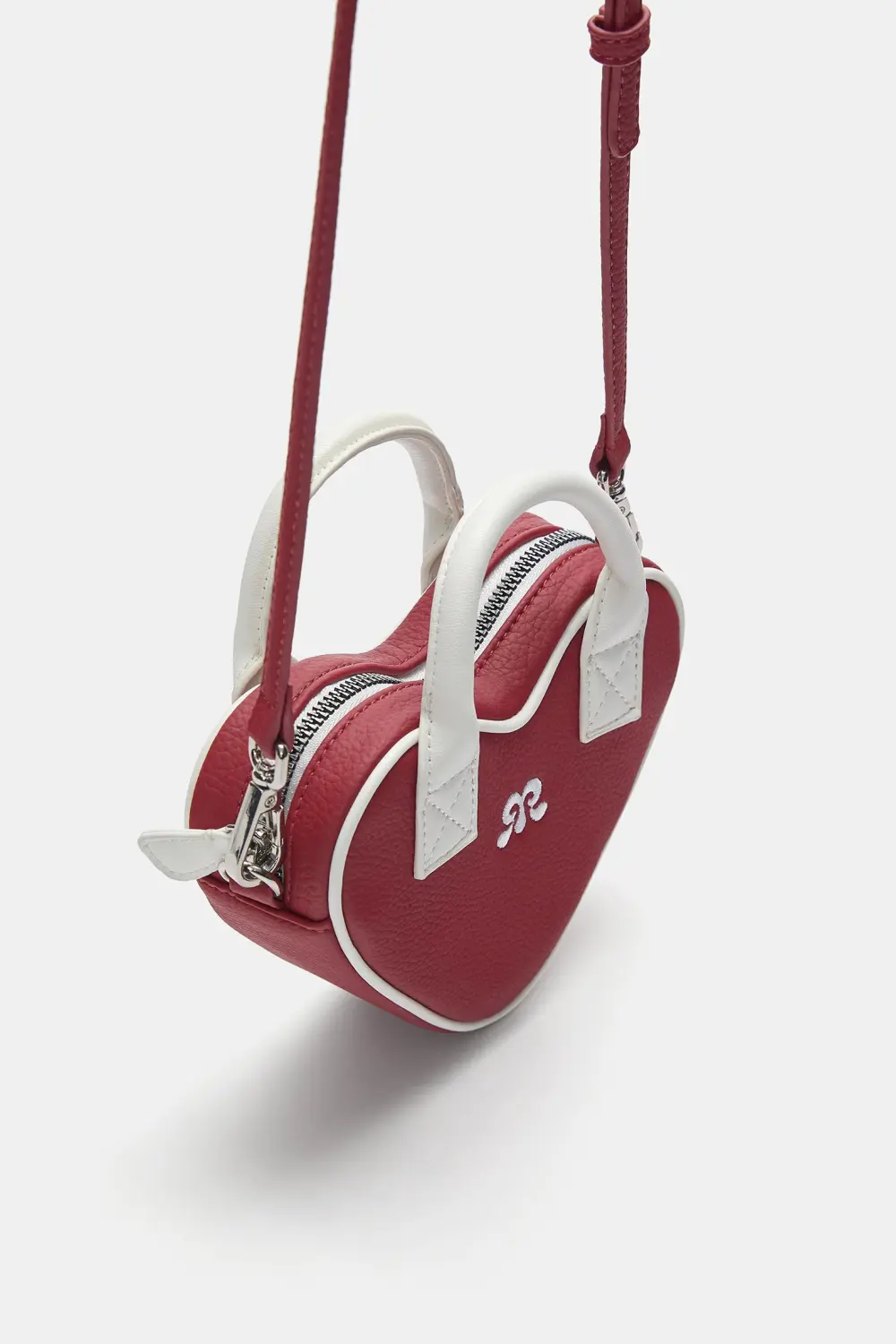 Mini bolso bandolera retro corazón