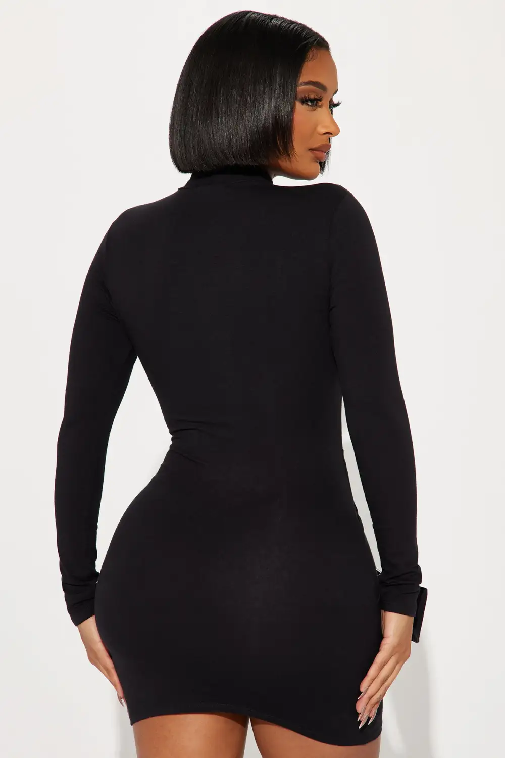 Electric Mini Dress - Black