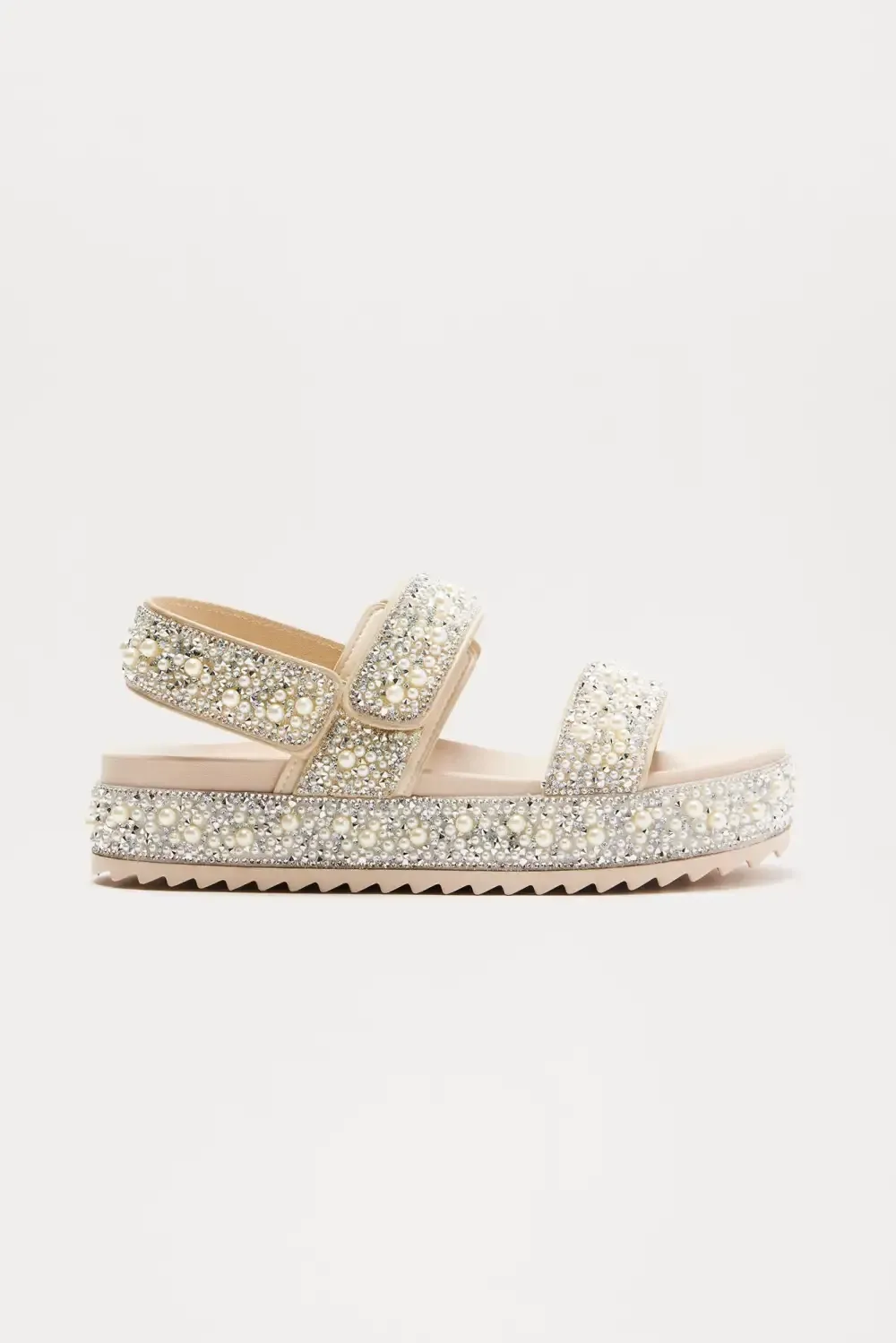 Shanie Pearl Sandals - Ivory