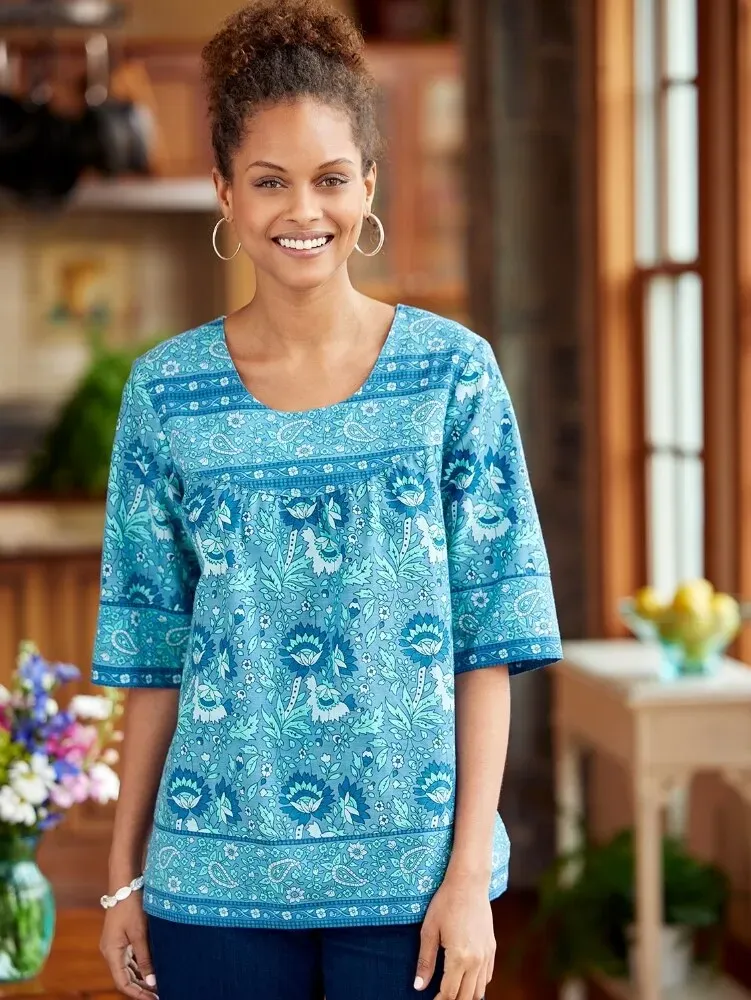 Everbloom Muumuu Top