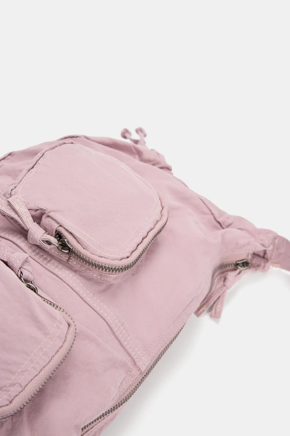 Bolso bandolera canvas bolsillos