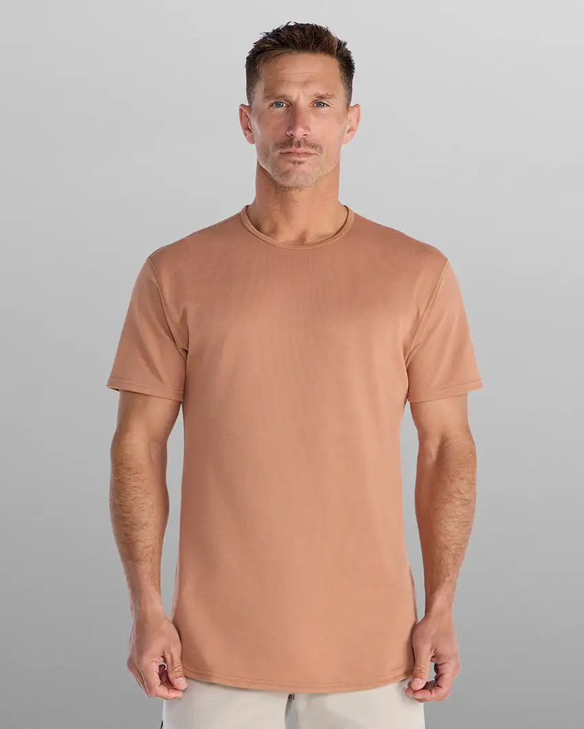 Bayside Short Sleeve Drop-Cut