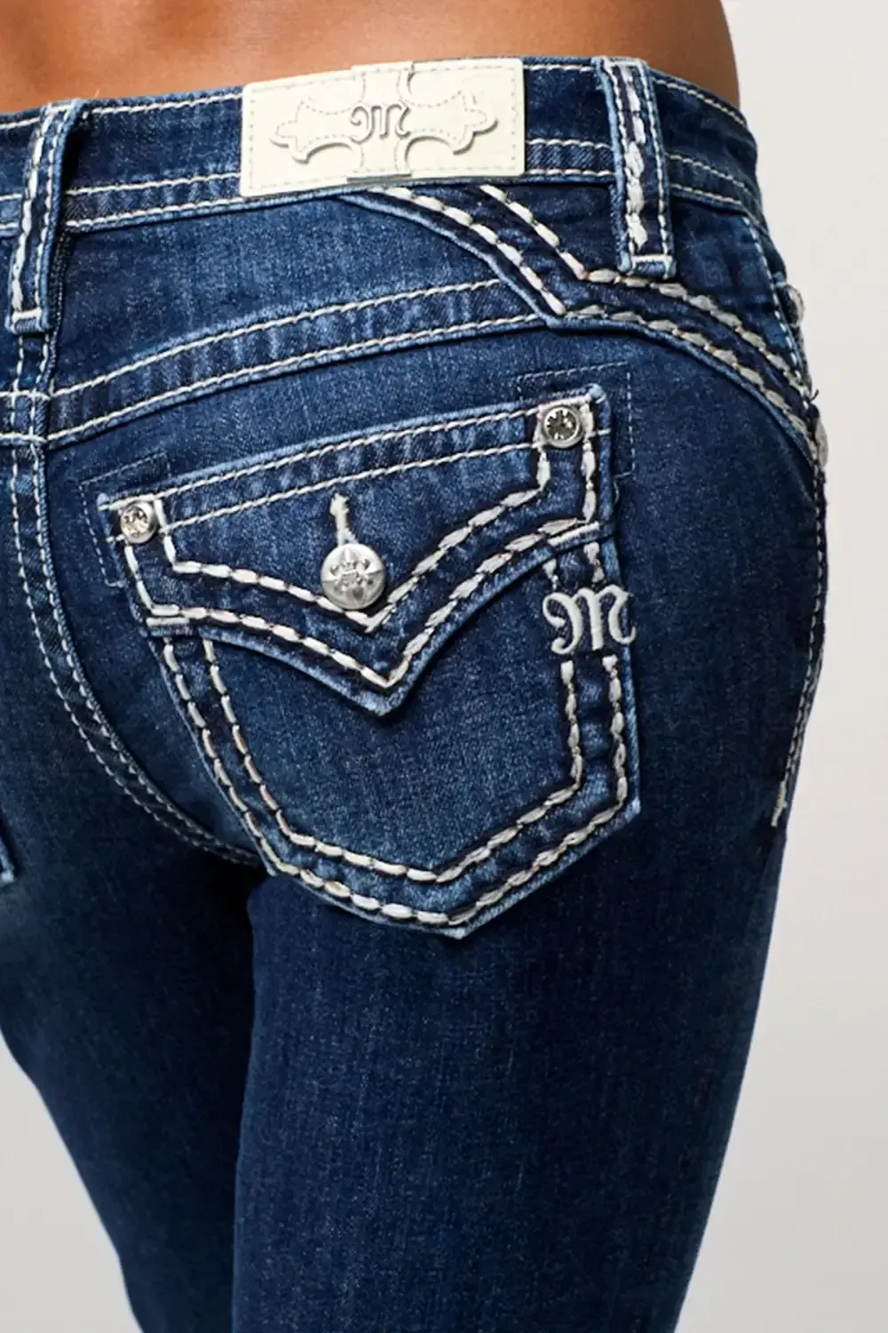 Raleigh Stitched Bootcut Jeans