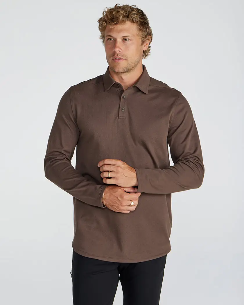Bayside Long Sleeve Polo