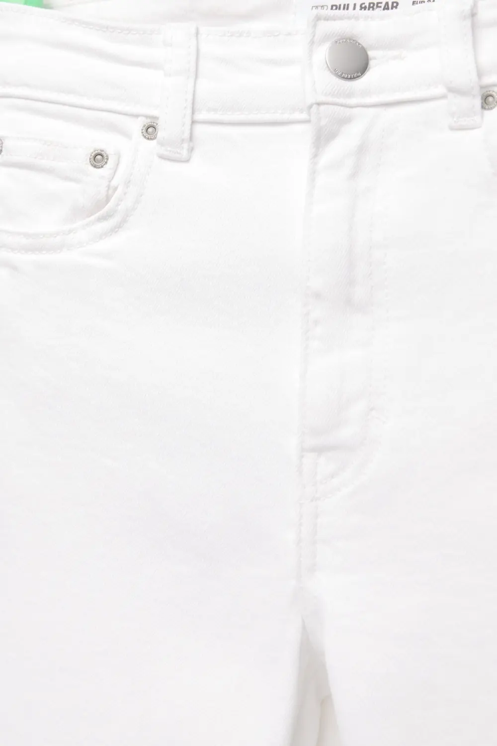 Jeans flare tiro alto