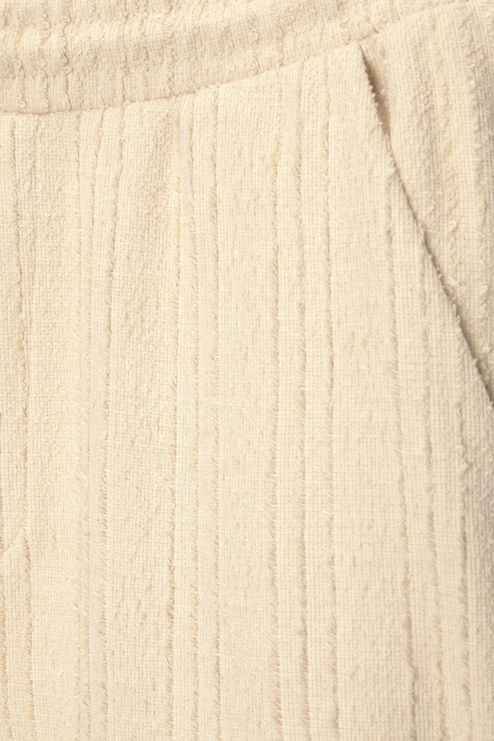 Waffle-knit Bermuda sweatpant shorts