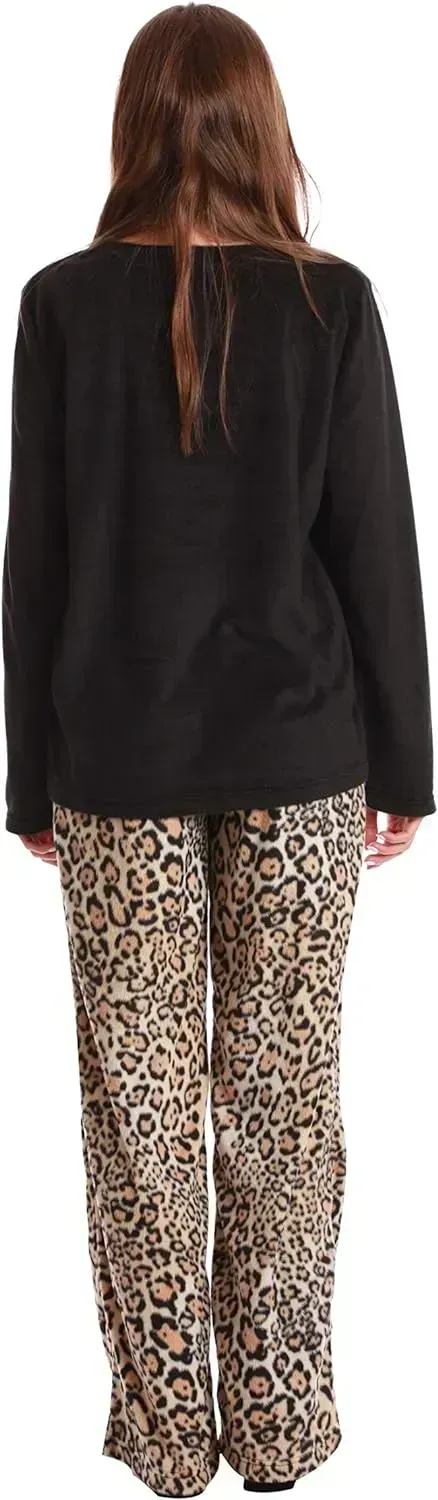 Women’s Pajama Pant Set - Nightgown with Matching Socks