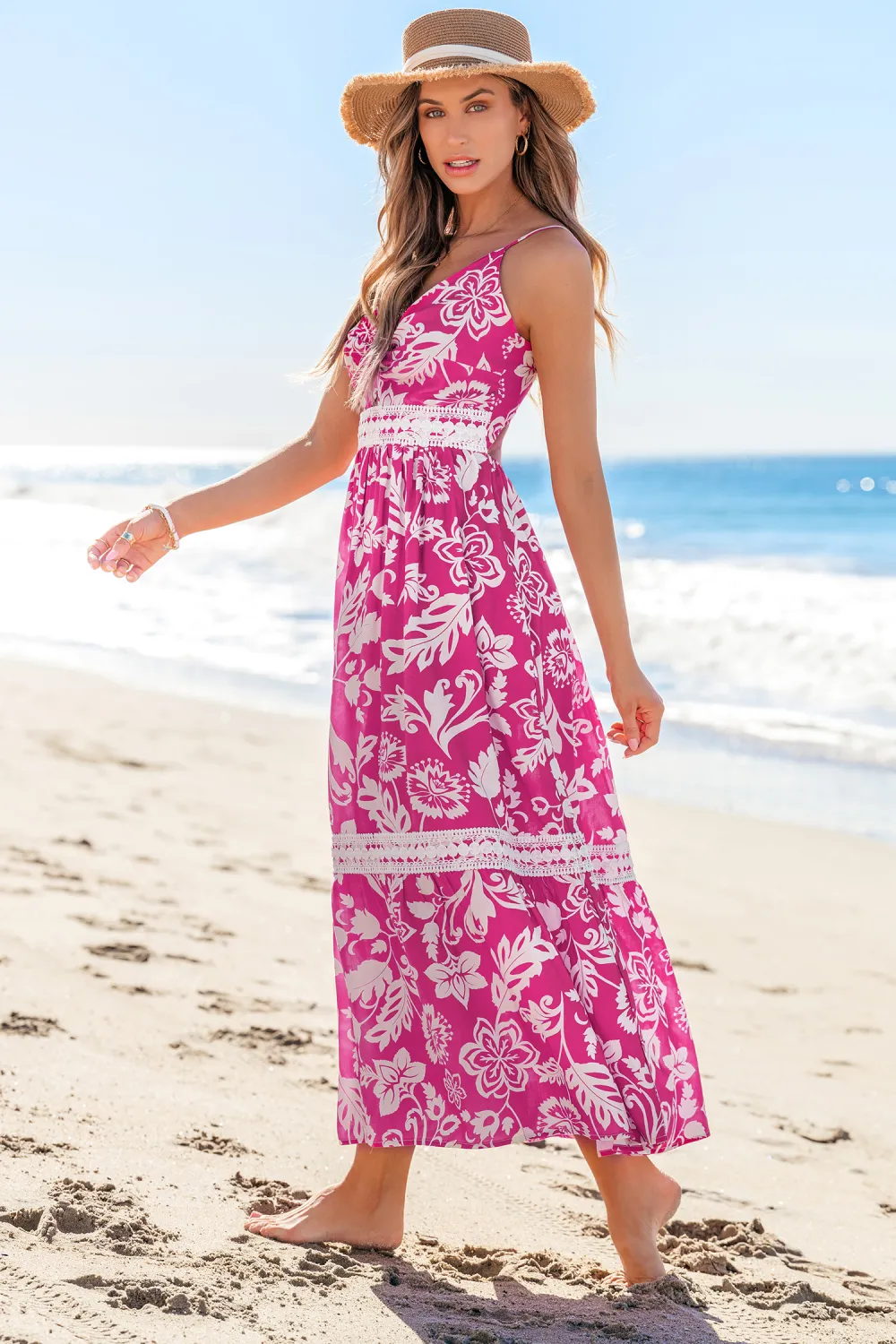 Petal Rebel Floral Maxi Dress