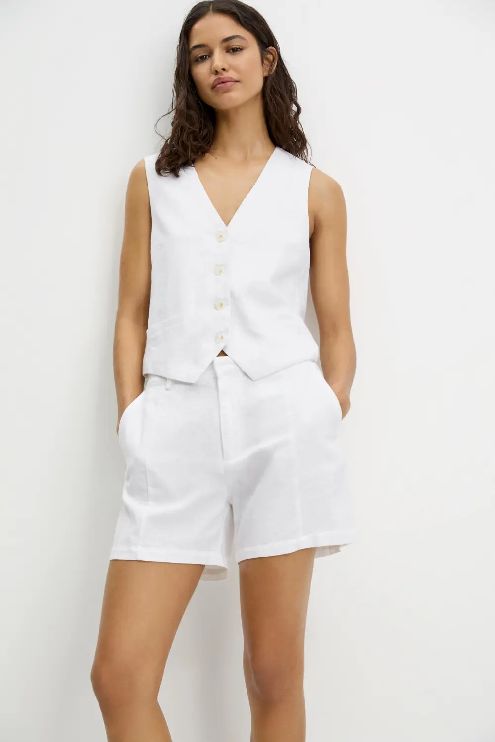 Rustic suit vest